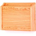 Wooden Mallet HIPPAA Compliant Chart Holder - Light Oak PCH15-1LO